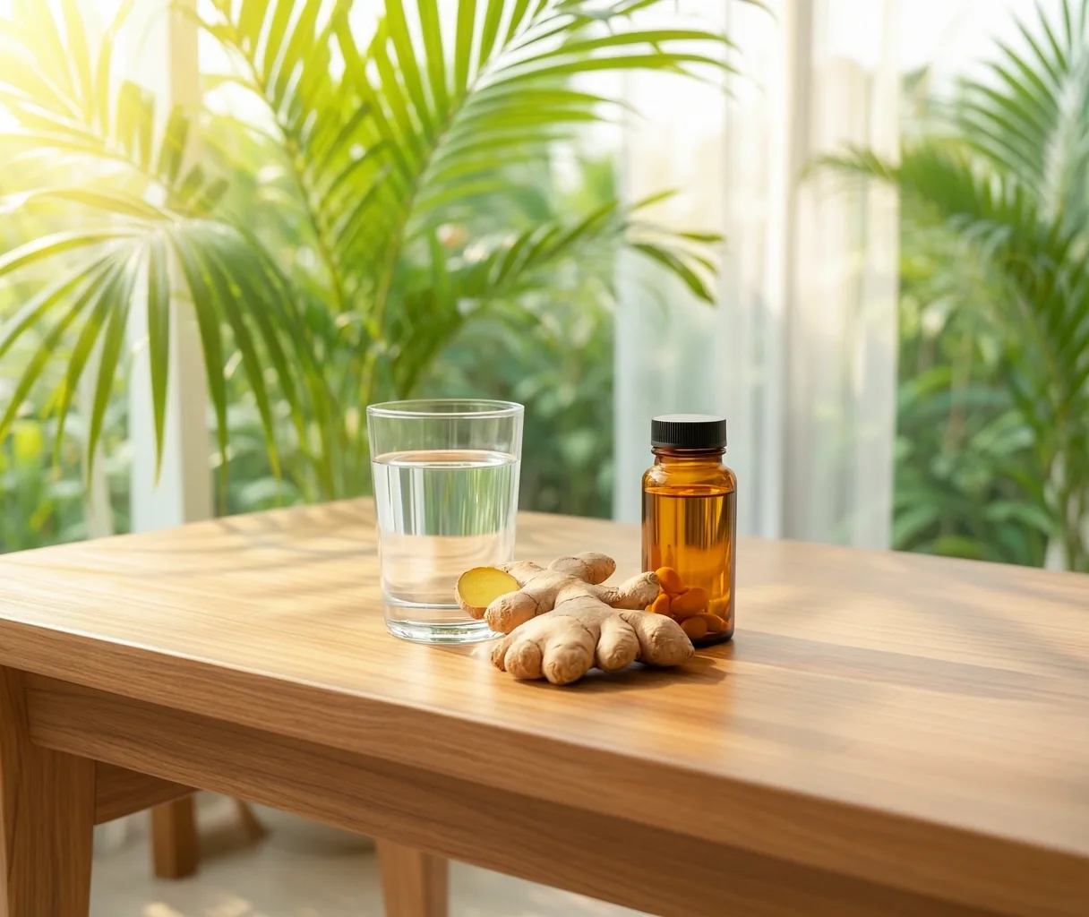 Pria Alam natural supplements botanical setting