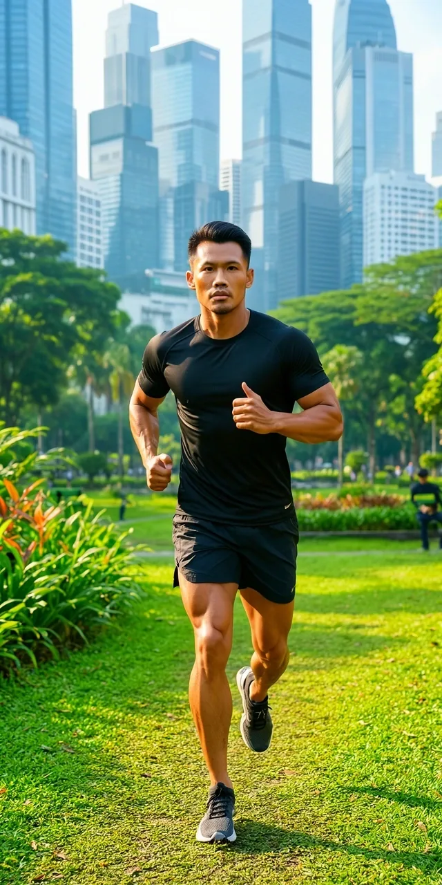 Active lifestyle in Jakarta